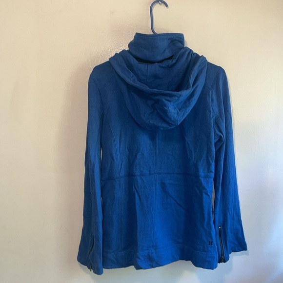 EXCELLENT CONDITION WOMEN’S SIZE LARGE HURLEY WINCHESTER JACKET IN NAVY BLUE - Picture 7 of 10